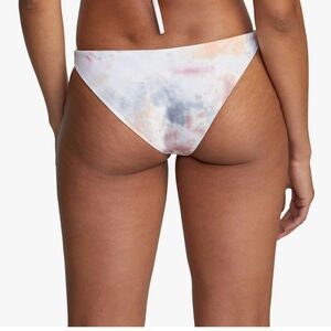 NWT RVCA LOW-RISE CHEEKY HIPSTER BIKINI BOTTOM MULTI TIE DYE XL